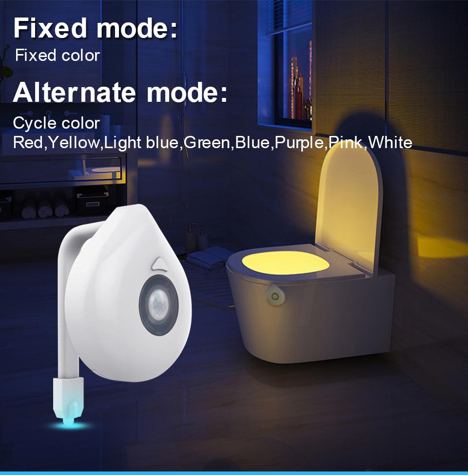 Toilet Night Light Motion-Sensor LED